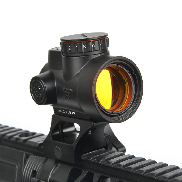 MRO Red Dot Sight With High And Low Picatinny Rail Mount Base - AirsoftBuy