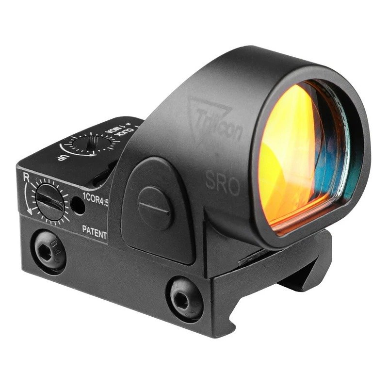 Mini RMR Red Dot Sight – 20mm Reflex Sight For Glock, Picatinny Rail – Shockproof, Illuminated, 1x MOA Dot