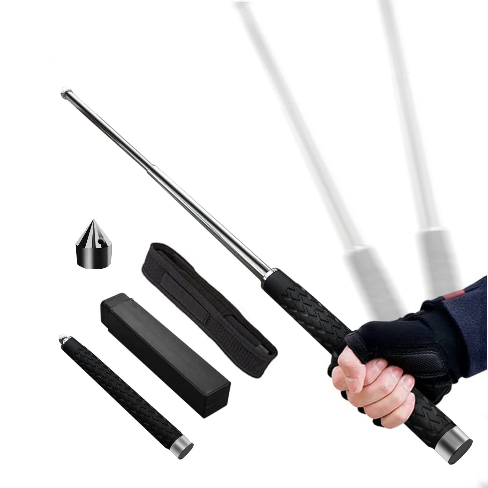 Self Defense Police Force 26 Expandable Steel Baton - AirsoftBuy